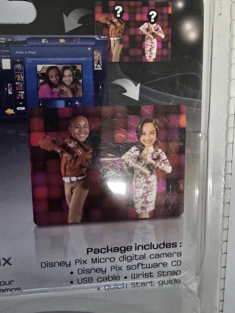 Disney Pix Micro Digital Camera Jonas Brothers Holds 40 Photos Y2K NEW